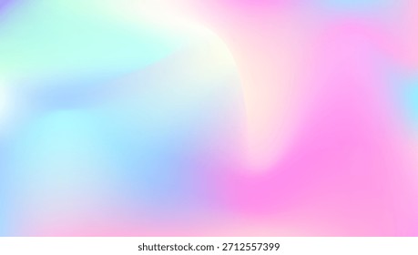 Textura irisada. Fondo del holograma. Gradiente Abstractas. Invitación de holografía de neón. Difuminar el Anuncio. Tarjeta Kawaii. Lámina Hipster. Fondo de Pop rosa. Textura iridiscente azul
