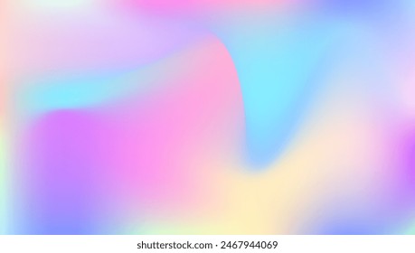 Iridescent Texture. Hologram Background. Cosmos Card. Metalic Flyer. Metal Holography Illustration. Shiny Banner. Abstract Background. Pink Pop Gradient. Violet Iridescent Texture