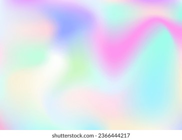 Iridescent Texture. Holographic Background. Pink Soft Gradient. Chrome Cover. Shiny Minimalist Brochure. Pop Shapes. Pearlescent Background. Minimal Foil. Violet Iridescent Texture - Shutterstock ID 2366444217