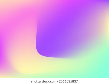 Iridescent Texture. Holographic Background. Pop Spectrum Illustration. Liquid Paper. Hologram Gradient. Retro Design. Digital Mesh. Blue Neon Gradient. Violet Iridescent Texture