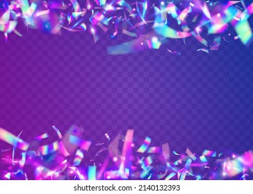 Textura irlandesa. Fondo Holográfico. Efecto láser violento. Serpentina Vaporwave Metal. Arte de lujo. Diseño Disco. Glitch Sparkles. Webpunk Foil. Textura iridiscente azul