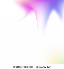 Iridescent Texture. Holographic Gradient. Blur Geometric Template. Rainbow Fluid. Girlie Card. Pink Retro Background. Pop Poster. Hologram Gradient. Purple Iridescent Texture