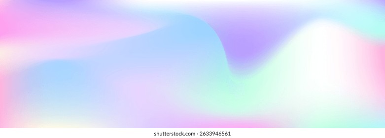 Iridescent Texture. Holographic Gradient. Pink Pop Background. Minimal Cover. Metal Futuristic Brochure. Vintage Paper. Abstract Gradient. Shiny Banner. Purple Iridescent Texture