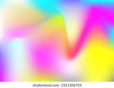 Iridescent Texture. Neon Glitter. Holographic Gradient. Purple Metal Background. Soft Spectrum Template. Hologram Gradient. Liquid Card. Modern Foil. Blue Iridescent Texture