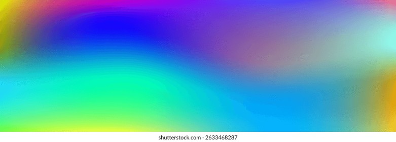 Iridescent Texture. Pearlescent Gradient. Blue Metal Background. Unicorn Card. Neon Creative Template. Modern Mesh. Abstract Gradient. Blur Glitter. Pink Iridescent Texture