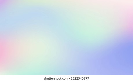 Iridescent Texture. Pearlescent Gradient. Chrome Light. Violet Retro Gradient. Vibrant Fluid. Abstract Background. Blur Shapes. Pop Multicolor Invitation. Pink Iridescent Texture