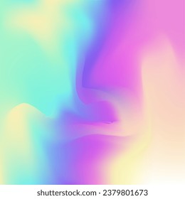 Iridescent Texture. Pink Neon Background. Pop Gasoline Backdrop. Soft Shapes. Pearlescent Gradient. Bright Flyer. Abstract Gradient. Minimal Paper. Purple Iridescent Texture