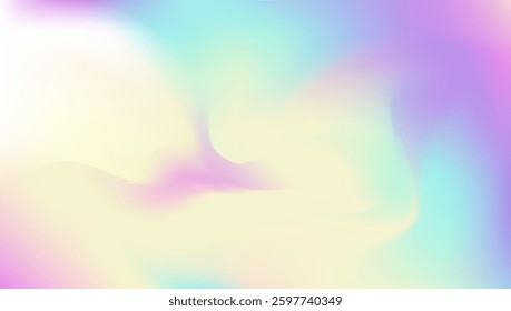 Iridescent Texture. Pop Spectrum Illustration. Cosmos Cover. Purple Retro Background. Hologram Gradient. Neon Effect. Pearlescent Gradient. Vibrant Paper. Blue Iridescent Texture