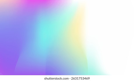Iridescent Texture. Purple Retro Background. Pearlescent Gradient. Shiny Glitter. Holographic Gradient. Rainbow Mesh. Neon Spectrum Template. Hipster Cover. Blue Iridescent Texture
