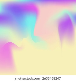 Iridescent Texture. Purple Soft Background. Minimal Foil. Fashion Light. Hologram Background. Pop Surface. Shiny Geometry Brochure. Abstract Gradient. Violet Iridescent Texture