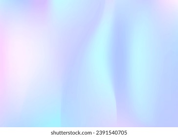 Iridescent Texture. Retro Minimalist Illustration. Modern Mesh. Blur Effect. Metalic Fluid. Abstract Background. Purple Shiny Gradient. Holographic Gradient. Pink Iridescent Texture
