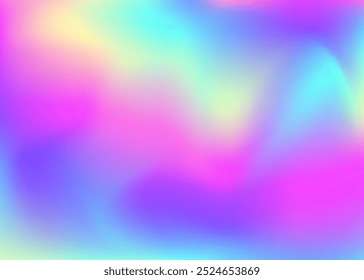 Iridescent Texture. Retro Shapes. Pearlescent Background. Pastel Flyer. Holographic Gradient. Soft Geometric Illustration. Fantasy Fluid. Blue Pop Gradient. Pink Iridescent Texture