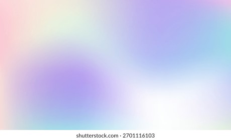 Textura irisada. Invitación de Espectro brillante. Fondo de neón azul. Antecedentes Abstractas. Vector retro. Gradiente de holograma. Tarjeta Hipster. Portada digital. Textura iridiscente rosa