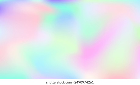 Iridescent Texture. Violet Metal Background. Blur Banner. Holographic Gradient. Shiny Geometric Template. Vibrant Cover. Abstract Gradient. Cosmos Foil. Blue Iridescent Texture