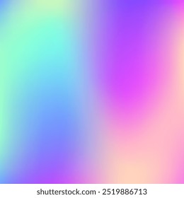 Textura irisada. Fondo retro violeta. Anuncio blando. Gradiente holográfico. Luz del arco iris. Antecedentes Abstractas. Folleto multicolor de neón. Líquido Hipster. Textura iridiscente púrpura
