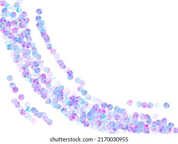 Tinelas irlandesas confiesti placentador composición vectorial. El tinte del glamur parpadeando elementos de decoración de vacaciones plana. Textura de puño de confeti de cumpleaños.