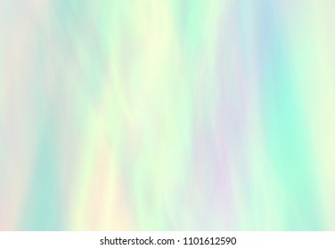 Iridescent vector EPS10 background. Holographic foil. Trendy invitation card. Very beautiful wallpaper for you design project.