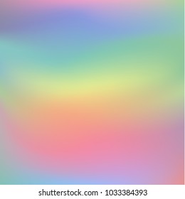 Iridiscent holographic background - vector eps10 illustration