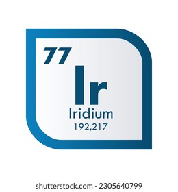 Iridium Icon Set. Vektorgrafik für Webdesign