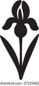 Icono de iris – Ilustración vectorial