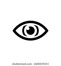 Iris Ring Around Pupil Eye Anatomy Medical Icon