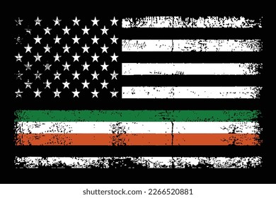 Irish American Flag Ireland Flag St Patrick's Day
