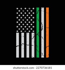Irish American Flag Ireland Flag St Patricks Day