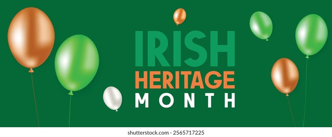 Irish American Heritage Month. Celebrated annually in March in the United States