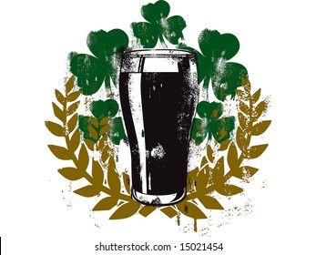 Irish Beer Emblem