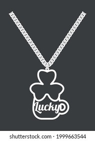 Irish beer fan lucky charm t shirt design