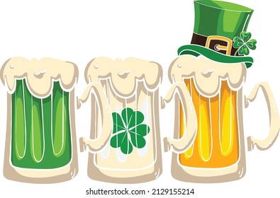 Irish Beer Ireland Flag St Patrick's Day