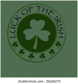 Irish button/stamp