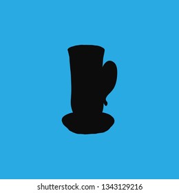 irish coffee icon vector