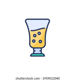 Irish Coffee icon in vector. Logotype