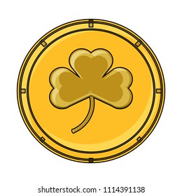 Irish Coins Design Stock Vector (Royalty Free) 1114391138 | Shutterstock