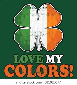 irish colors. St.Patrick's Day.