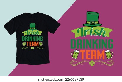 Irish Drinking Team T shirt, St. Patrick's Day T shirt
