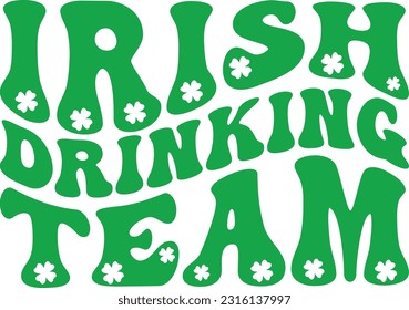 Irish drinking team t-shirt design svg