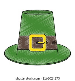 Irish elf hat element scribble