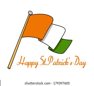 Irish Flag - Patrick's Day Background