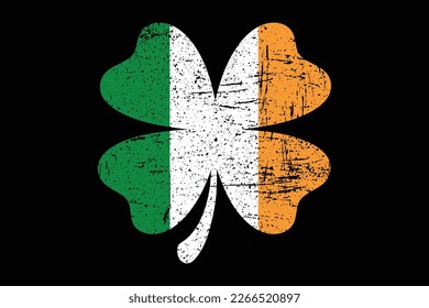 Irish Flag Shamrock St. Patrick's Design