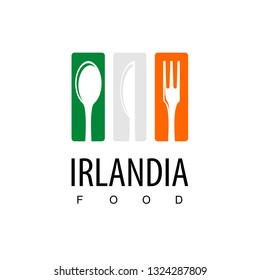 irish Food , Restaurant Logo