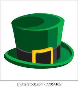 Irish Hat Cartoon Vector Illustration