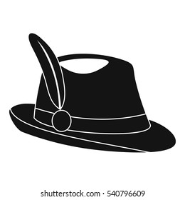 Irish hat icon. Simple illustration of irish hat vector icon for web