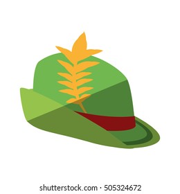 Irish hat isolated icon vector illustration design