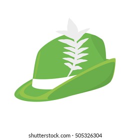 Irish hat isolated icon vector illustration design