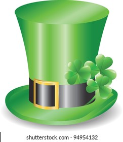 Irish hat replicon with three clover trefoils