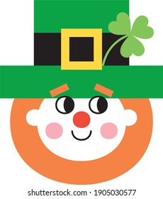 Irish holiday character. Saint Patrick

