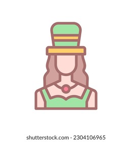 icono irlandés para tu diseño de sitio web, logotipo, aplicación, interfaz de usuario.
