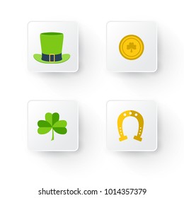 Irish Icons Symbols Set , grouped for easy editing. 